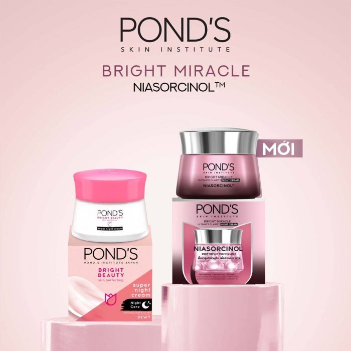 Phân loại Kem Pond's Ban Đêm